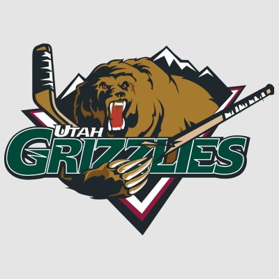 Hockey Wall Decals - Hockey Team Logos - Utah Grizzlies