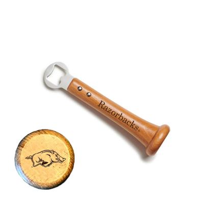 Arkansas Razorbacks Baseball BBQ "Pickoff" Bottle Opener