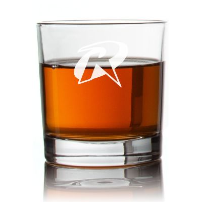 Engraved Robin Rocks Glass - Personalized Whiskey Glasses - Man Cave Gift Ideas - Gifts For Him - 2pcs