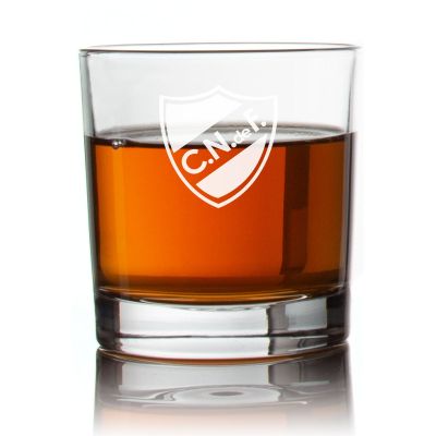 Engraved Uruguay Club Nacional de Football Rocks Glass - Personalized Whiskey Glasses - Man Cave Gift Ideas - Gifts For Him - 2pcs