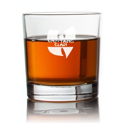 Engraved Wu-Tang Clan Rocks Glass - Personalized Whiskey Glasses - Man Cave Gift Ideas - Gifts For Him - 2pcs