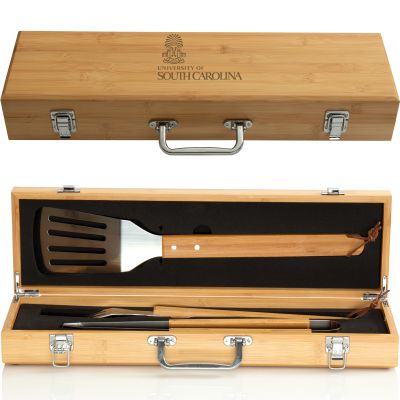 Personalized University of South Carolina BBQ Set - Football Fanatic Gift Ideas - University Gift Ideas