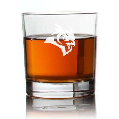 Engraved Rice Owls Football Rocks Glass - Personalized Whiskey Glasses - Man Cave Gift Ideas - Gifts For Him - Football Fanatic - 2pcs