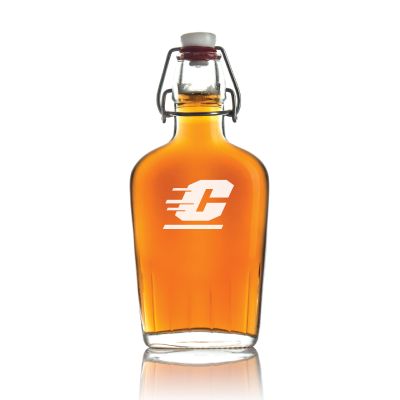 Personalized Central Michigan Chippewas University Flask - Football Fanatic Gift Ideas - Personalized Whiskey Flask