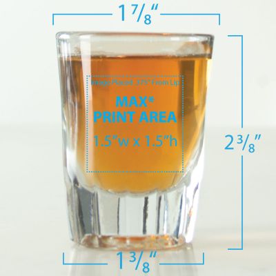 Add Your Logo - Add Your Brand - Custom Personalized Barcraft Shot Glass