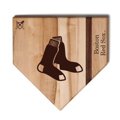 Boston Red Sox Baseball Home Plate Cutting Board