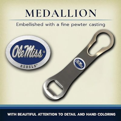 University of Mississippi - Ole Miss Blue - Bottle Opener