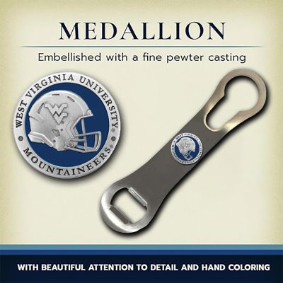 West Virginia University Mountaineers Helmet - Bottle Opener