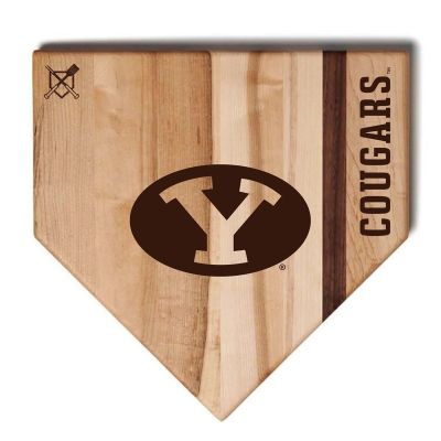 BYU Cougars Baseball Home Plate Cutting Board