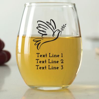 Dove - 9 oz. ARC Perfection Stemless Wine Glasses