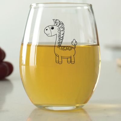 Baby Giraffe - 9 oz. ARC Perfection Stemless Wine Glasses