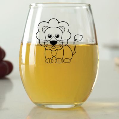 Lion - 9 oz. ARC Perfection Stemless Wine Glasses