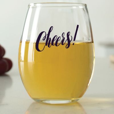Cheers! - 9 oz. ARC Perfection Stemless Wine Glasses