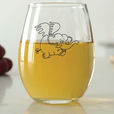 Flying Elephant - 9 oz. ARC Perfection Stemless Wine Glasses
