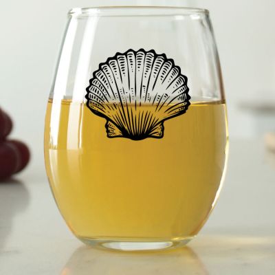 Seashell - 9 oz. ARC Perfection Stemless Wine Glasses