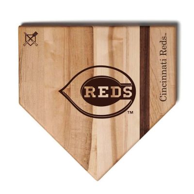 Cincinnati Reds Baseball Home Plate Cutting Board
