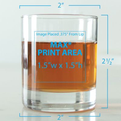 Add Your Logo - Add Your Brand - Custom Personalized Clear Votive Shot Glass