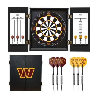 Washington Commanders Fans Choice Dart Cabinet Set