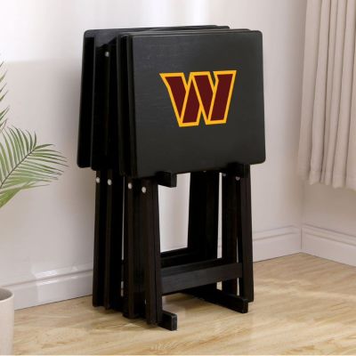 Washington Commanders 4 TV Snack Tray Set