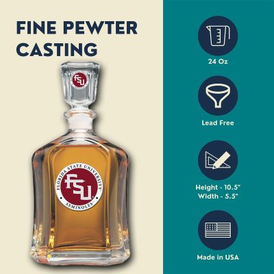 Florida State University - Capitol Decanter