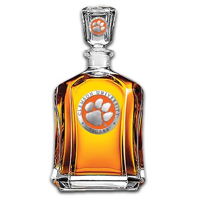 Clemson University Tigers Capitol Decanter