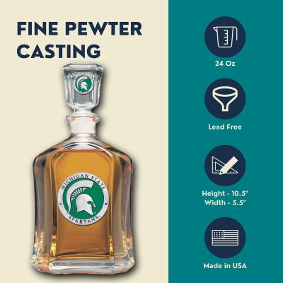 Michigan State Spartans - Capitol Decanter