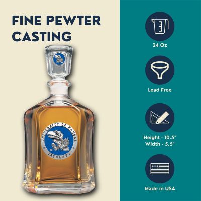 University of Kansas Jayhawks - Capitol Decanter