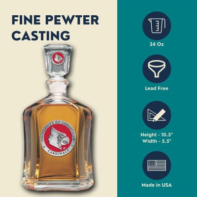University of Louisville Cardinals - Capitol Decanter