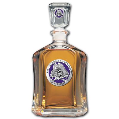 East Carolina University Pirates Capitol Decanter