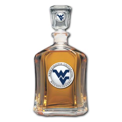 West Virginia University Mountaineers - Capitol Decanter