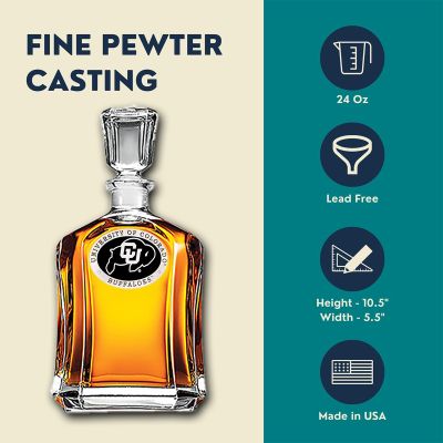 Colorado Buffaloes Capitol Decanter
