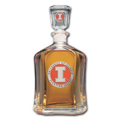 Illinois Fighting Illini - Capitol Decanter