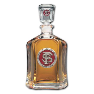Florida State University - FS Logo - Capitol Decanter