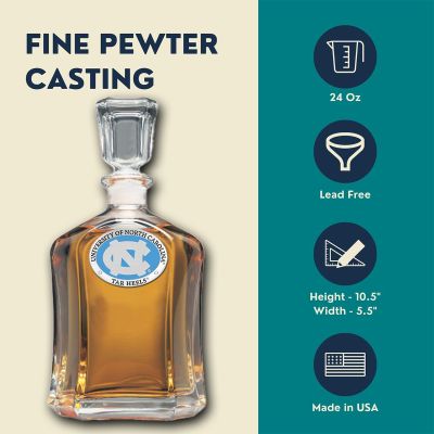 North Carolina Tarheels - Capitol Decanter