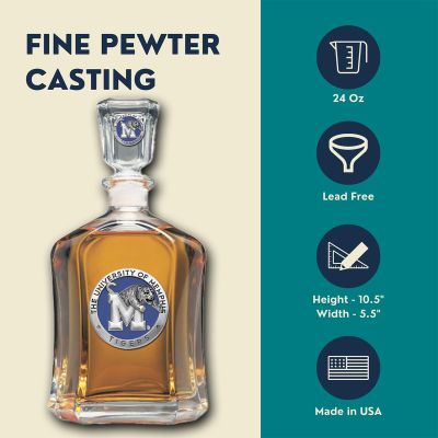 University of Memphis Tigers - Capitol Decanter