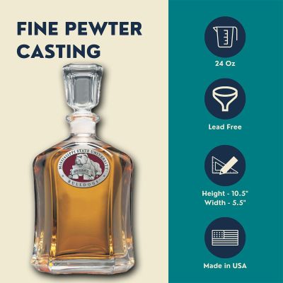 Mississippi State University Bulldogs - Capitol Decanter