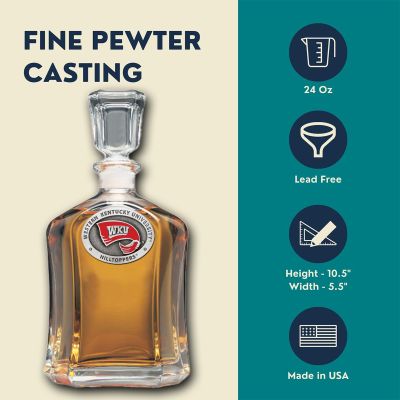 Western Kentucky University Hilltoppers - Capitol Decanter
