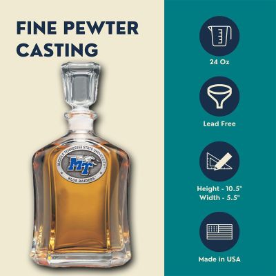 Middle Tennessee State Blue Raiders - Capitol Decanter
