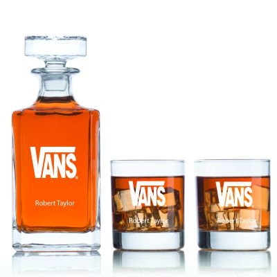 Vans - Personalized Classic Decanter Set - Fashion Decanter Set