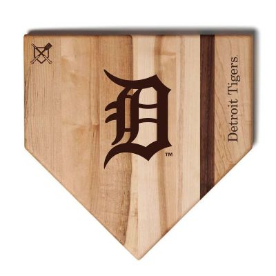 Detroit Tigers Baseball Home Plate Cutting Board