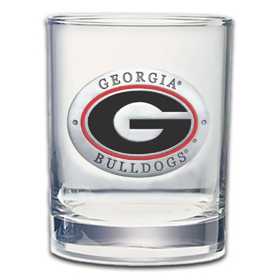 Georgia Bulldogs - Double Old Fashioned Glass