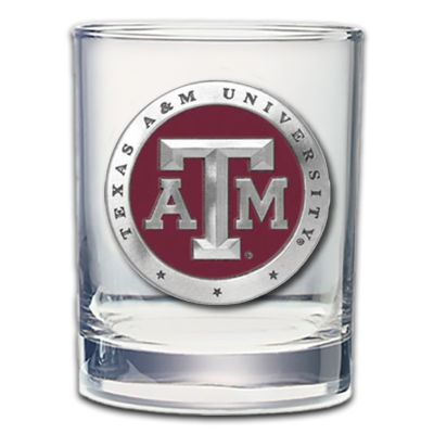 Texas A&M - Double Old Fashioned Glass