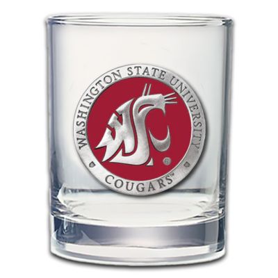 Washington State University Cougars  - Double Old Fashioned Glass