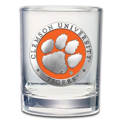 Clemson University Tigers Double Old Fashioned Glass
