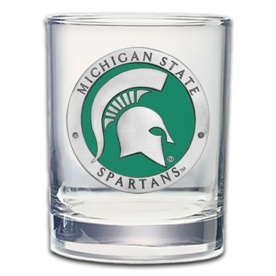 Michigan State Spartans - Double Old Fashioned Glass