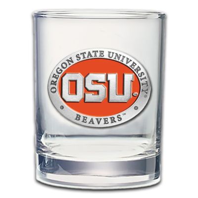 Oregon State University Beavers - Double Old Fashioned Glass