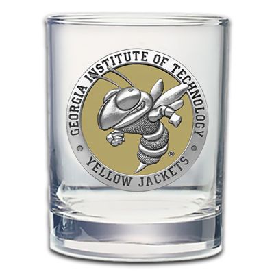 Georgia Tech Yellowjackets - Double Old Fashioned Glass