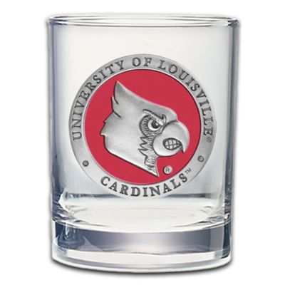 University of Louisville Cardinals - Double Old Fashioned Glass