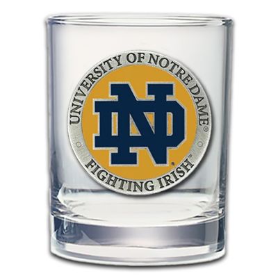 Notre Dame Fighting Irish - Double Old Fashioned Glass