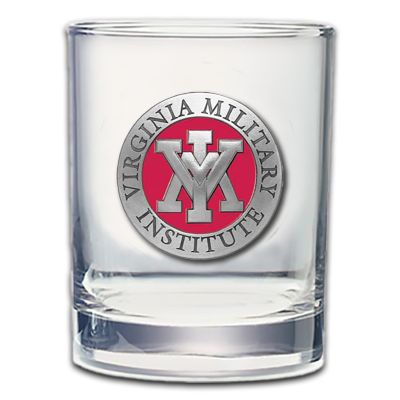 Virginia Military Institute  - Double Old Fashioned Glass